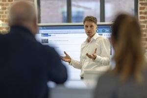 BAUBOOST-Workshop mit Bauunternehmern